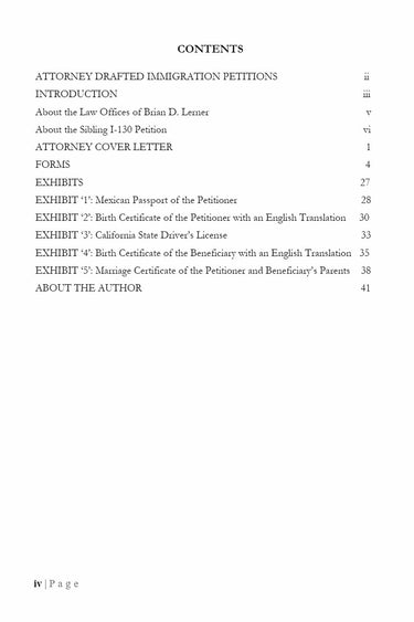 Rocket Immigration Petitions Immigration Visa Attorney Drafted Immigration Petitions: Sibling Petitioning Sibling